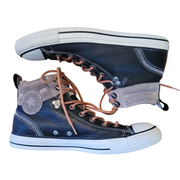 Converse Chuck Taylor All Star Leather Suede High Top Sneakers HIKER W 11 M 9 - Picture 7 of 11
